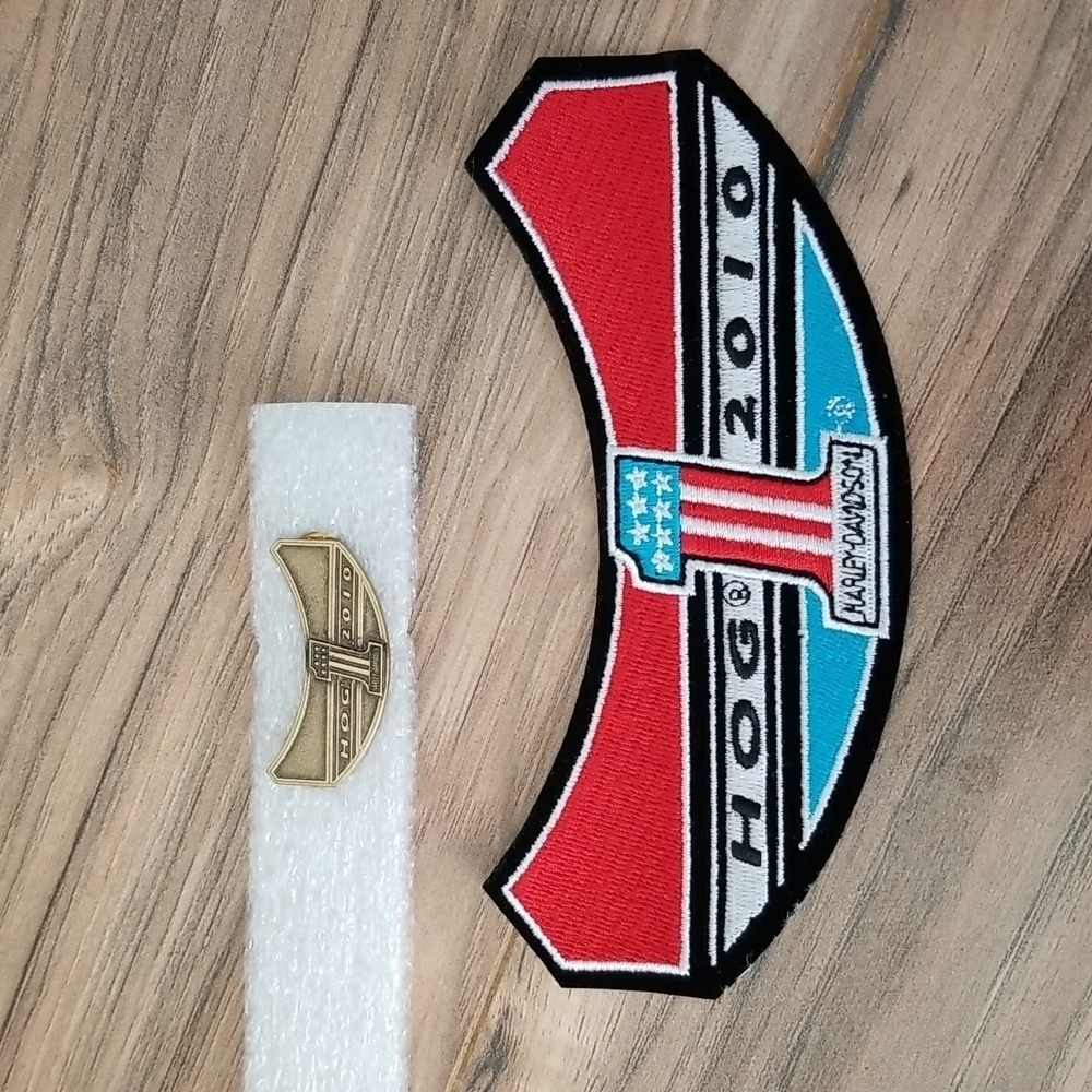 Harley-Davidson 2010 Hog Patch And Pin
